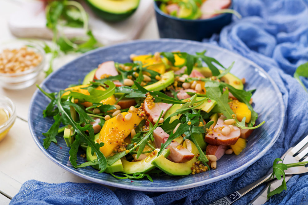 Ensalada de Mango y Aguacate